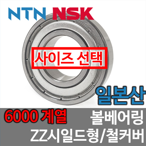 [일제 일본 NSK NTN] 6000 계열 ZZ